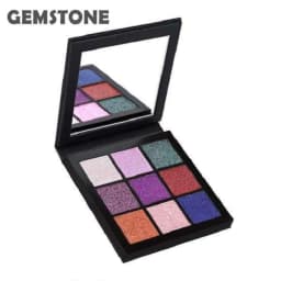 image-Ins style Nine colors Shiny Earth Metallic color Portable PowderEye