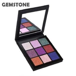 image-Ins style Nine colors Shiny Earth Metallic color Portable PowderEye