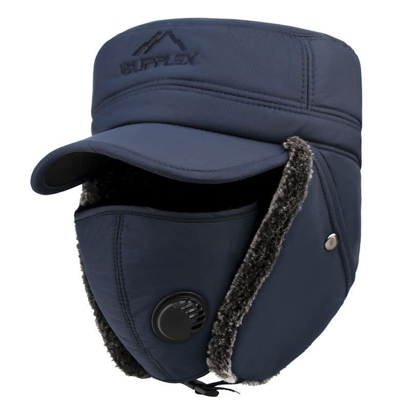 image-Winter Men's Lei Feng Hat Ear Protection Warm Cap