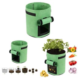 image-Portable Plant Bag Potato Planting Bag Durable Bag