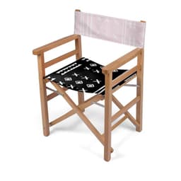 image-Duality Home, Pink & Black Mudcloth, Outdoor, Director's Chair