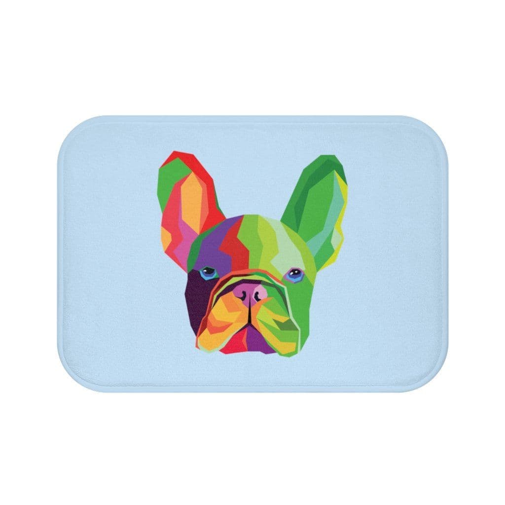 image-Colorful Dog Bath Mat
