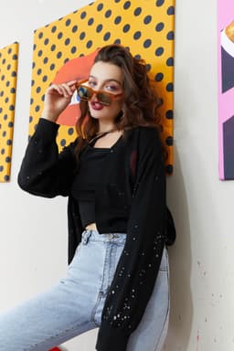 image-Solid Chic Love Single Breasted Knit Casual Women Cardigan Autumn