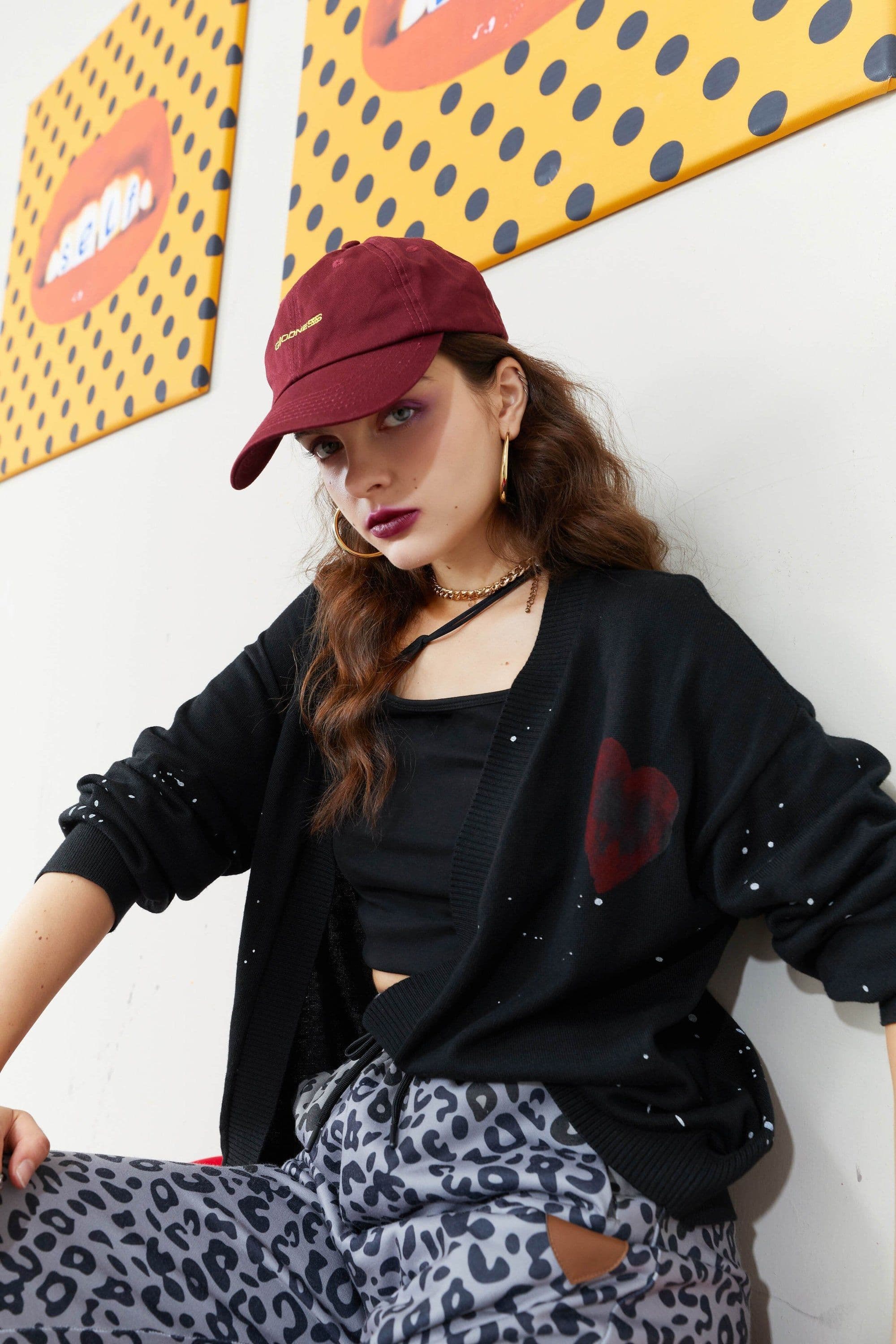 image-Solid Chic Love Single Breasted Knit Casual Women Cardigan Autumn