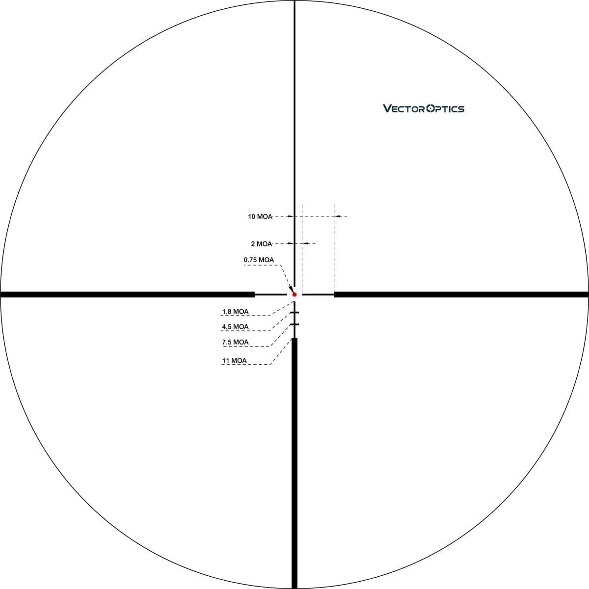 image-Optics Continental HD 2-12x50 Hunting Scopes 1/4 MOA Rifle Scope