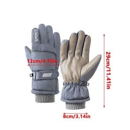 image-Men Winter Waterproof Cycling Gloves Outdoor Sports Running Motorcycle