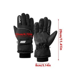 image-Men Winter Waterproof Cycling Gloves Outdoor Sports Running Motorcycle