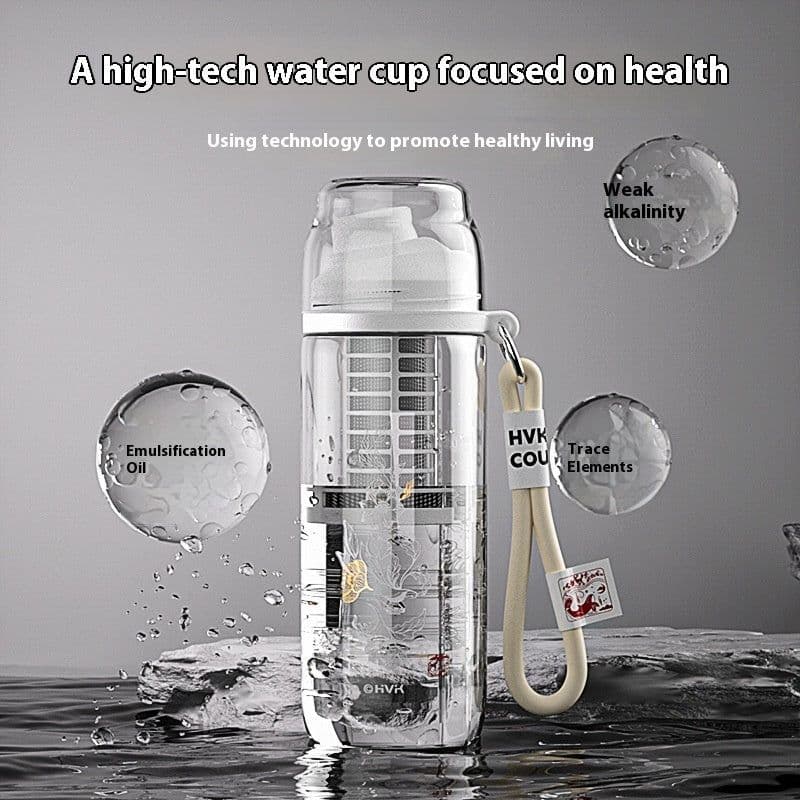 image-Direct Consumption Weak Alkaline Water Cup Natural Ore Broken Water Cup