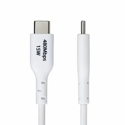 image-USB Cable Startech USB2AC1MNCWHE White 1 m