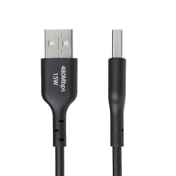 image-USB Cable Startech USB2AC2MNC Black 2 m