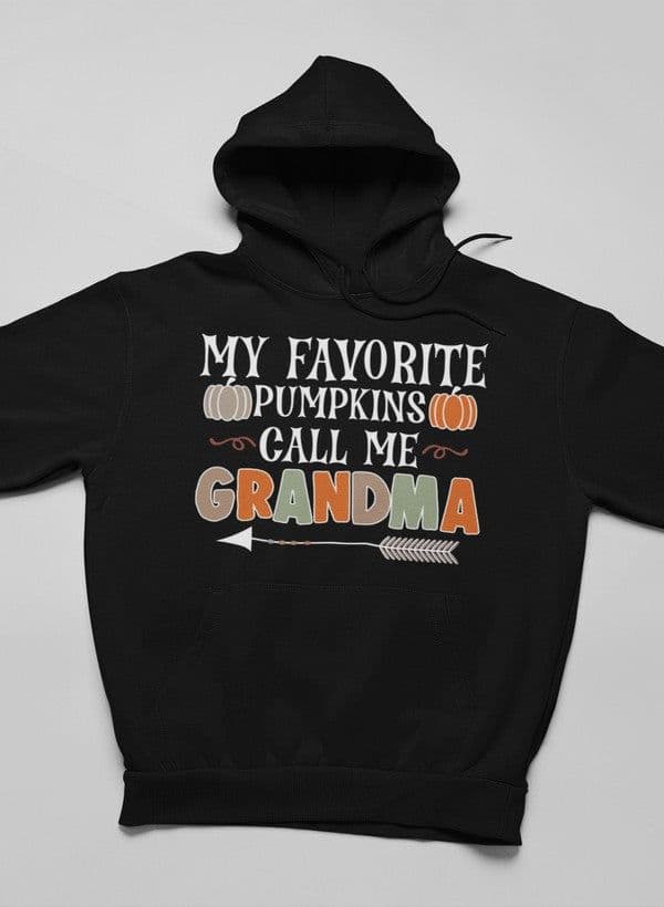 image-Favorite Pumpkins Call Me Grandma Hoodie