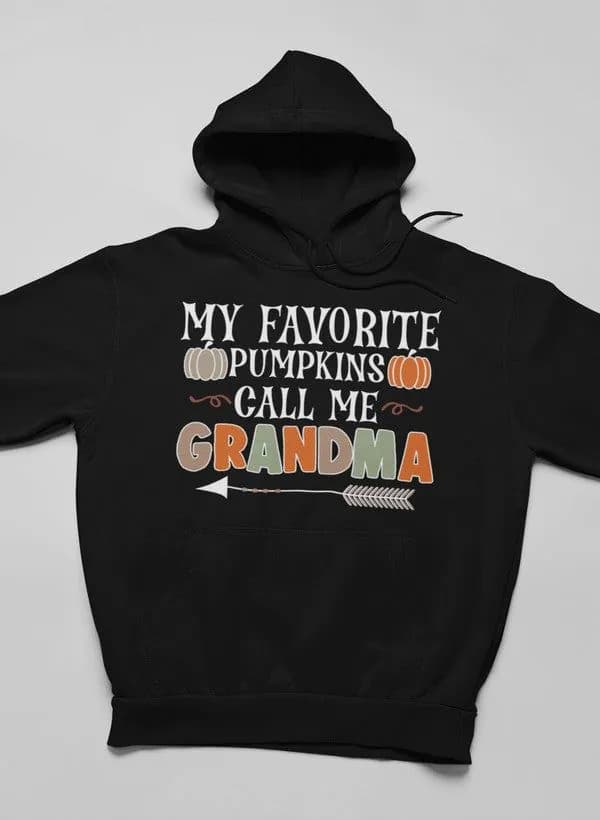 image-Favorite Pumpkins Call Me Grandma Hoodie