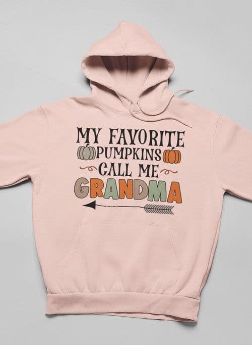 image-Favorite Pumpkins Call Me Grandma Hoodie