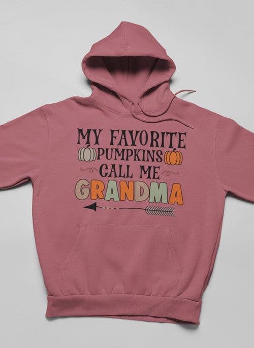 image-Favorite Pumpkins Call Me Grandma Hoodie
