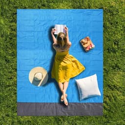 image-Portable Waterproof Picnic Mat Beach Mat Pocket Blanket