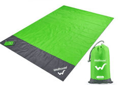 image-Portable Waterproof Picnic Mat Beach Mat Pocket Blanket