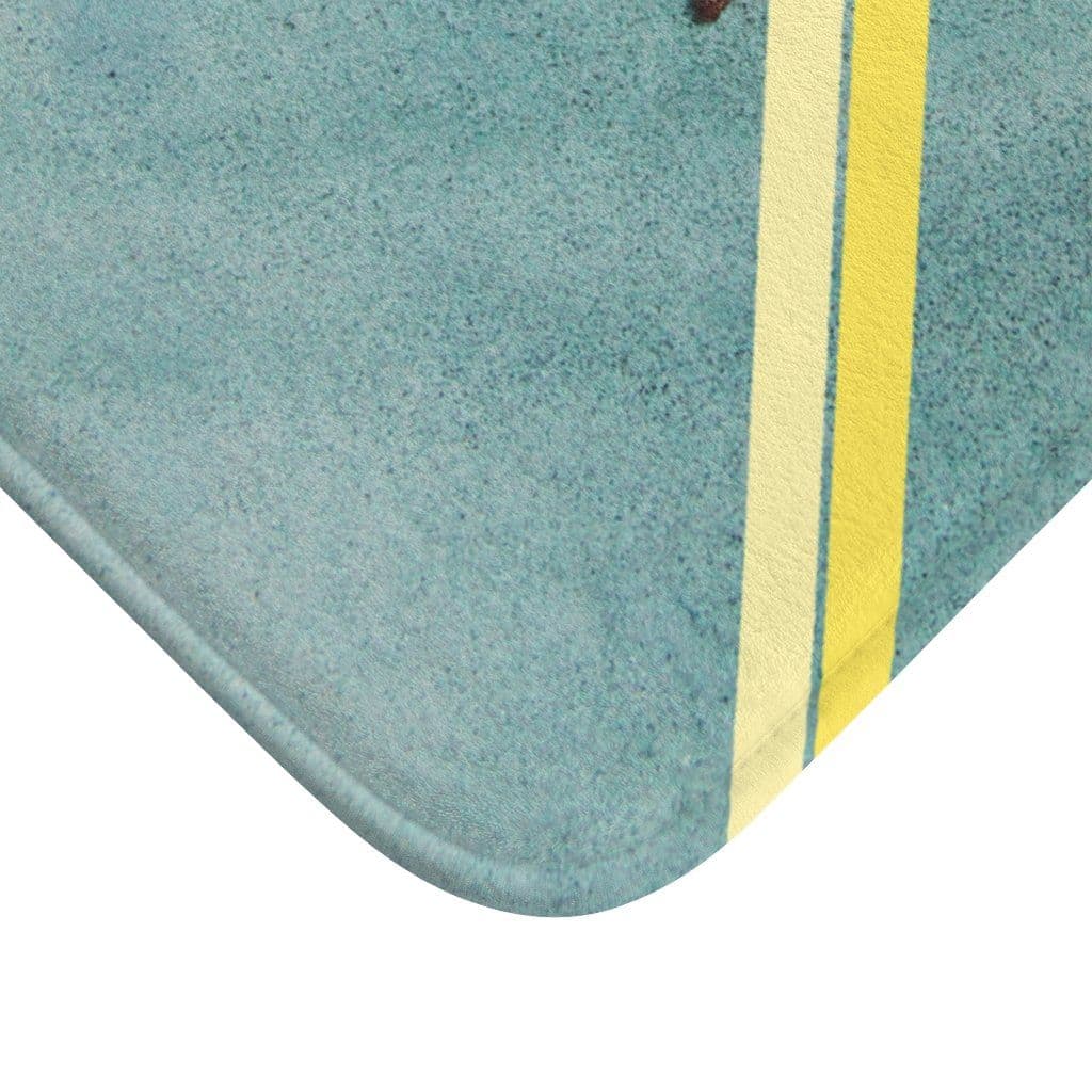 image-Starfish on the Beach Abstract Bath Mat Home Accents
