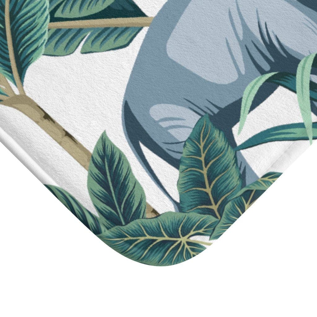 image-Auspicious Elephant in The Wild Bath Mat Home Accents