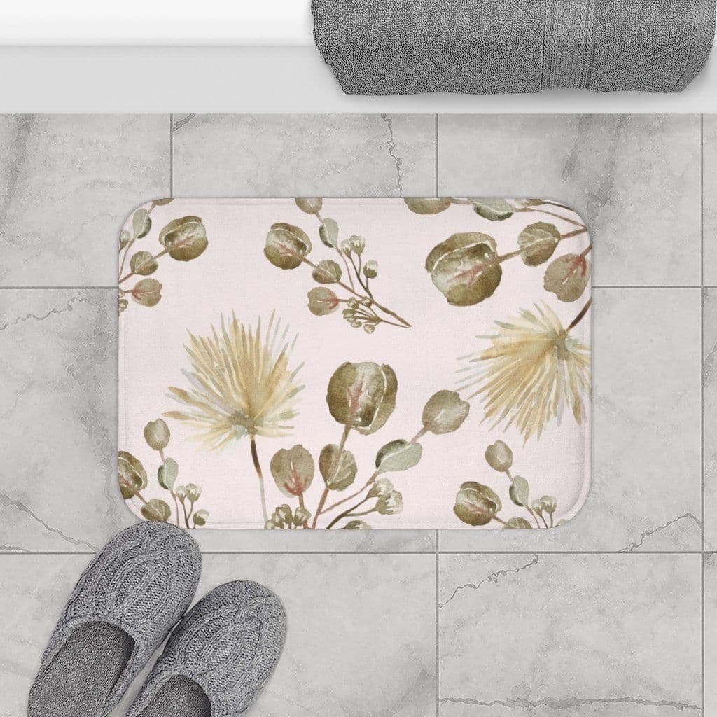 image-Garden Blossoms Bath Mat Home Accents