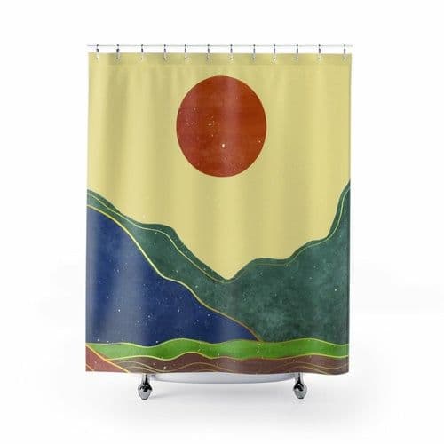 image-California Sun Shower Curtains