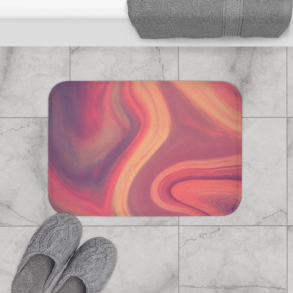 image-Electronic Swirl Bath Mat Home Accents