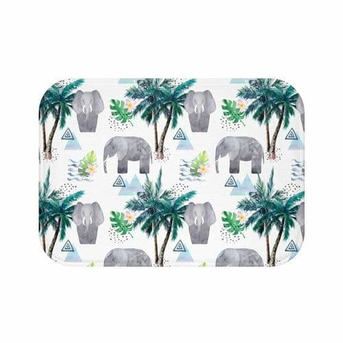 image-Lucky Elephant Bath Mat Home Accents