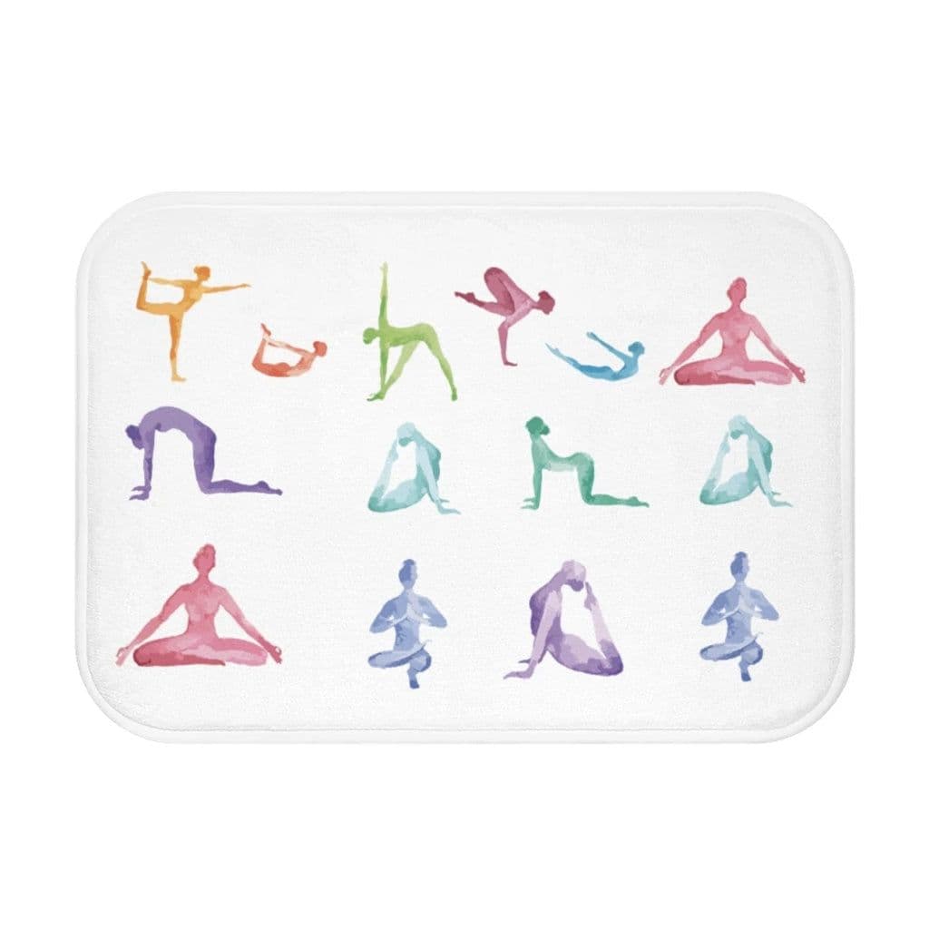 image-Yoga Sanctuary Zen Bath Mat Home Accents