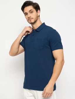 image-Men's Polo Neck Polyster Half Sleeve Sport Tshirt (Size-M)