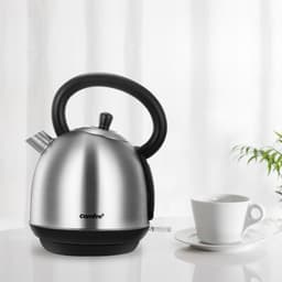 image-Stainless Steel Inner Pot and Lid Electric Kettle with Water Filter