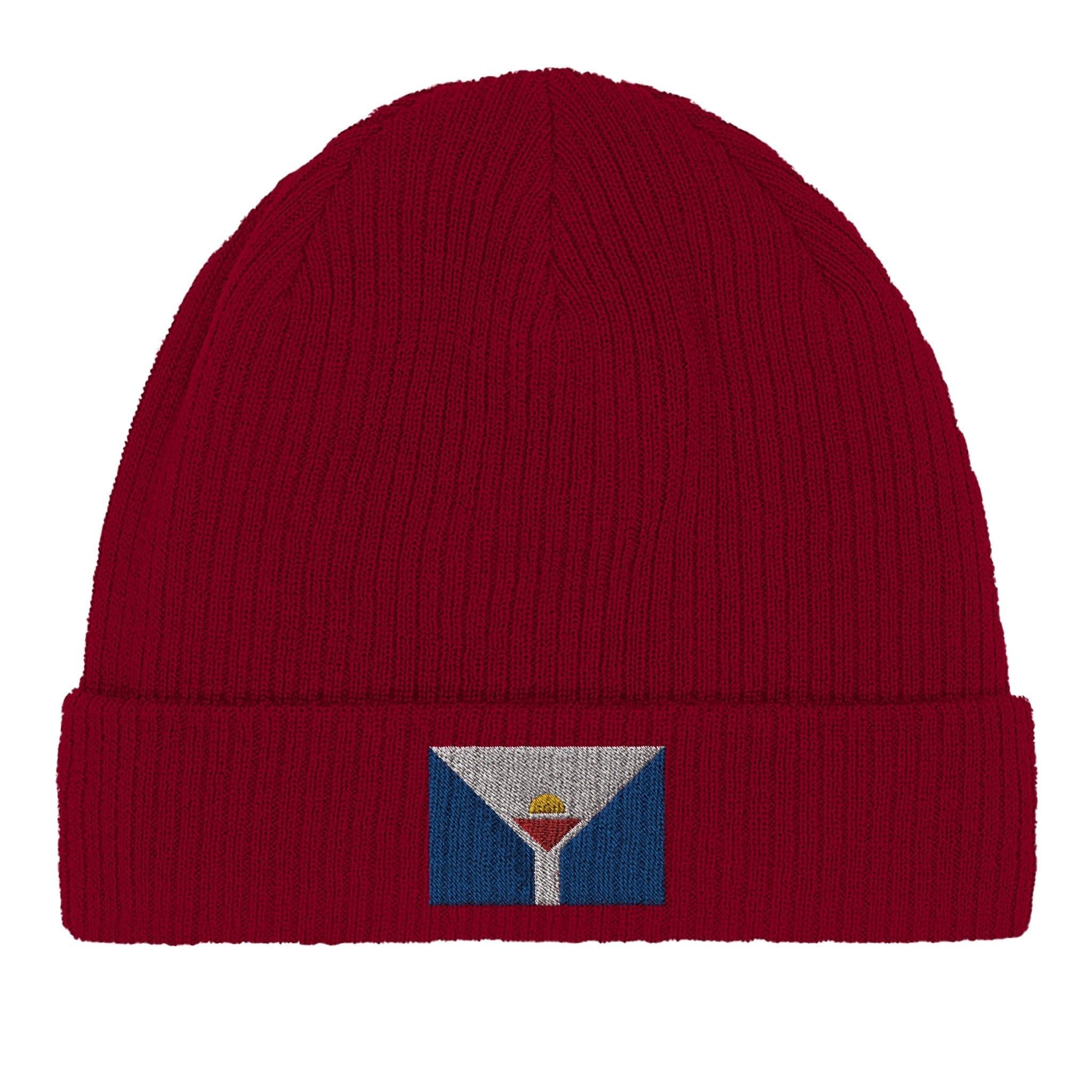 image-Bonnet en coton Drapeau de Saint-Martin antilles française