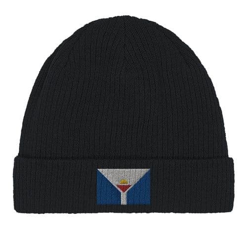 image-Bonnet en coton Drapeau de Saint-Martin antilles française