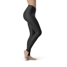 image-Womens Black Carbon Fiber Leggings