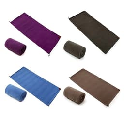 image-Lightweight Polar Fleece Camping Sleeping Bag