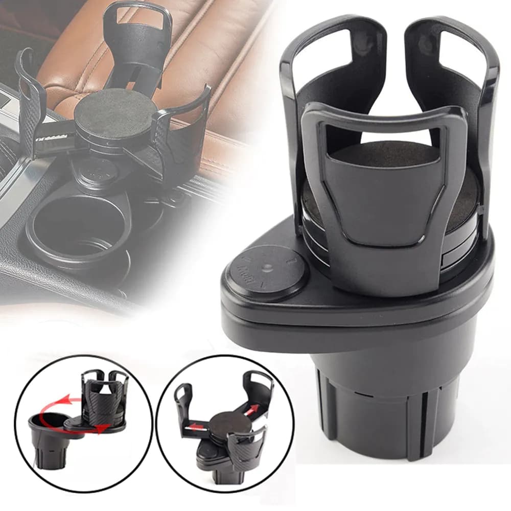 image-Multifunctional Car Cup Holders Car Drink Cup Bottle Holder