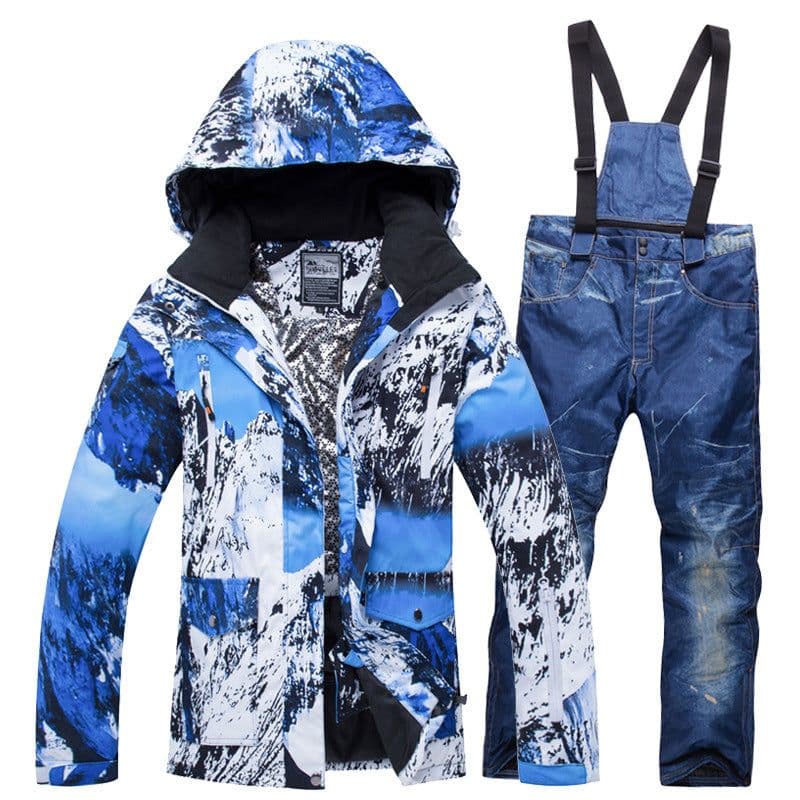 image-New ski suits for men and women waterproof and warm