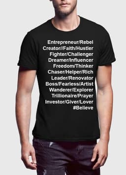image-INGREDIENTS OF AN ENTREPRENEUR T-shirt