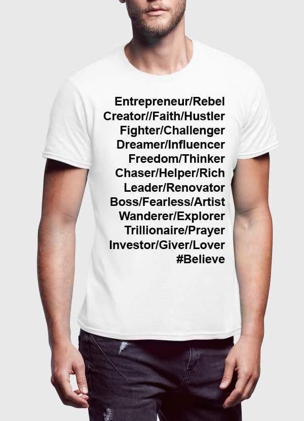 image-INGREDIENTS OF AN ENTREPRENEUR T-shirt