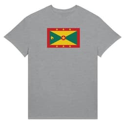 image-Drapeau de la Grenade - T-shirt unisexe ras du cou en coton ultra |