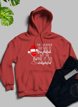 image-The Weather Outside is Frightful Hoodie