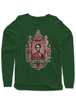image-Abraham Lincoln Portrait Full Sleeves T-shirt
