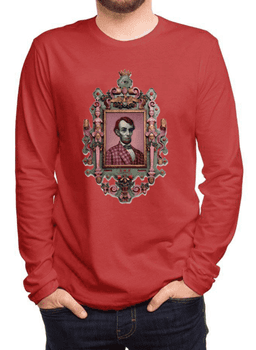 image-Abraham Lincoln Portrait Full Sleeves T-shirt