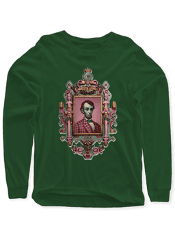 image-Abraham Lincoln Portrait Full Sleeves T-shirt