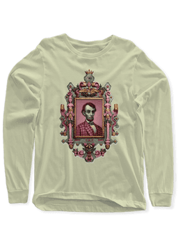 image-Abraham Lincoln Portrait Full Sleeves T-shirt