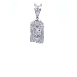 image-ALAREALIS 0.12 CTW 925 CZ MOISSANITE RHODIUM PENDANT I 996231