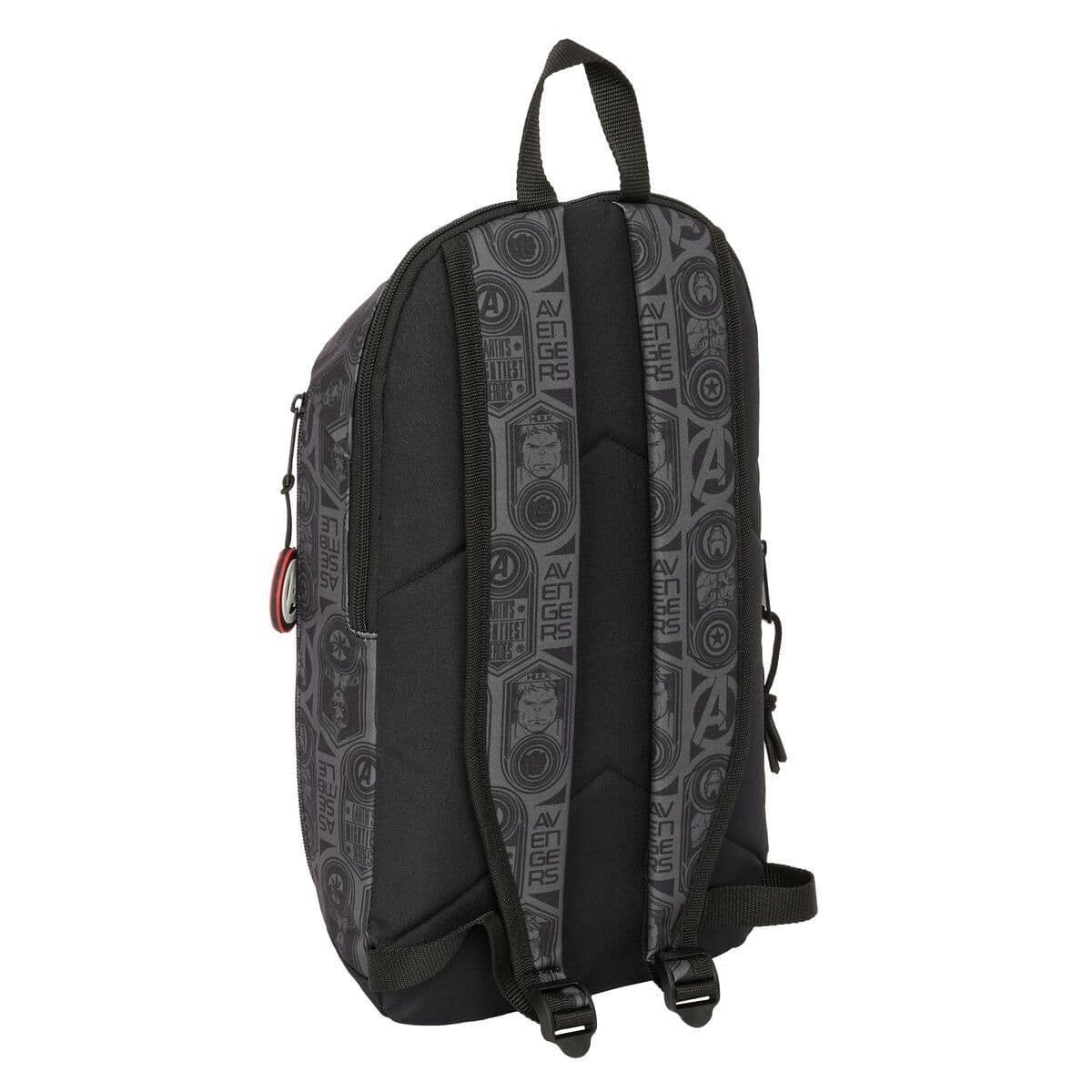 image-Casual Backpack The Avengers Vendetta Black 22 x 39 x 10 cm