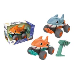 image-Remote-Controlled Car Blue Orange 23 x 16 x 18 cm Shark