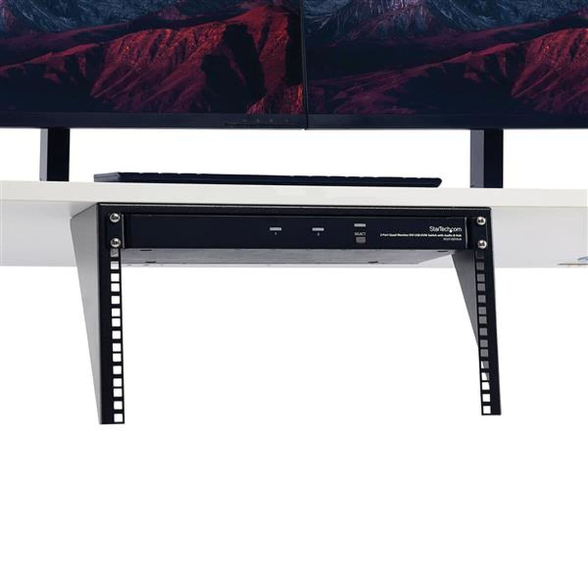 image-Holder Startech RK619WALLV Black Steel