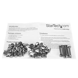 image-Holder Startech RK619WALLV Black Steel