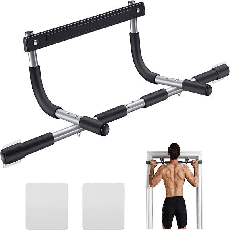 image-Indoor Fitness Equipment Door Frame Generation Horizontal Bar Door Single And Double Poles Pull-up Device