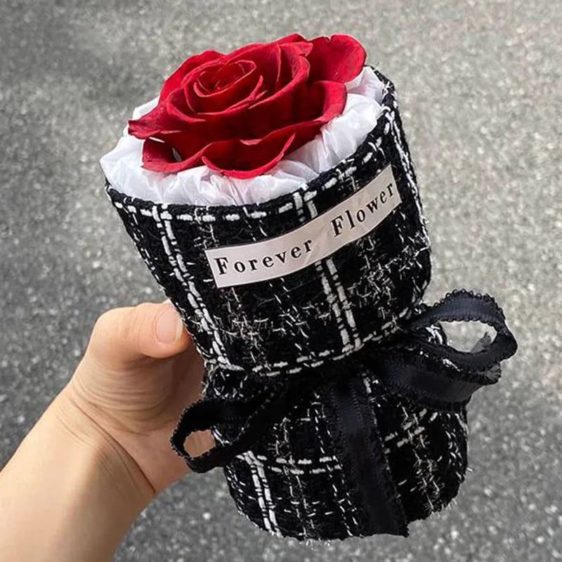 image-Classic Style Flowerpot Rose Valentine's Day Gift